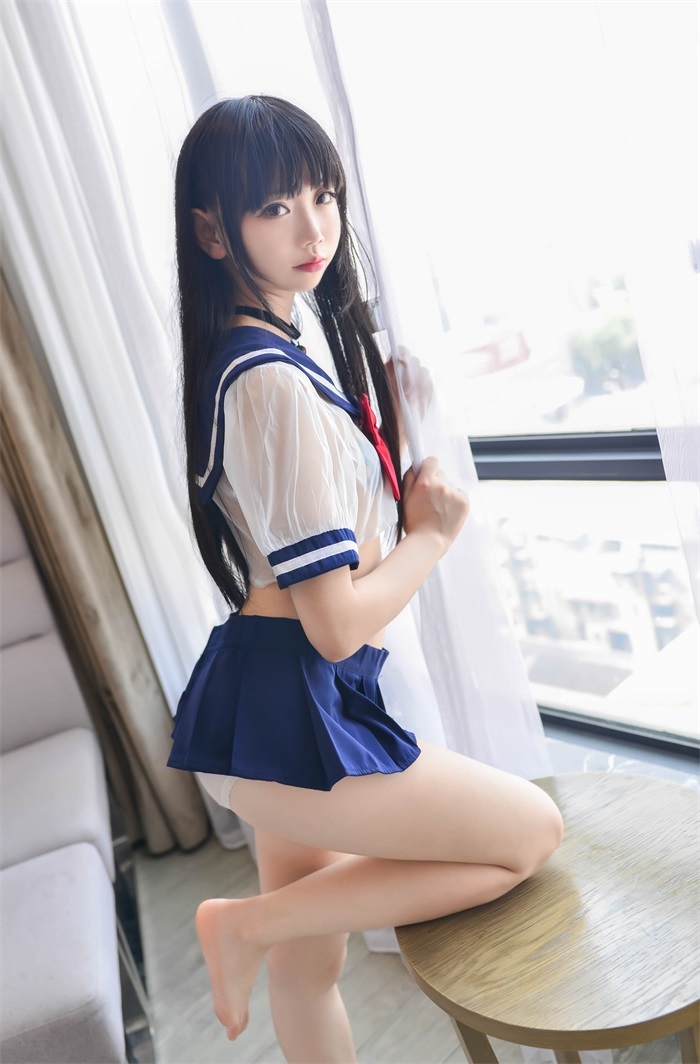 网荭Coser@雪琪 – 透明JK 水手服渔往袜 [20P/21MB]插图2