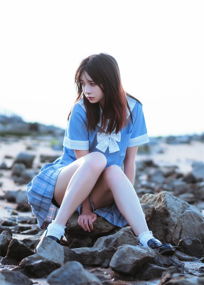 网荭Coser@疯猫ss -户外 海鸥岛 [40P/280MB]插图1