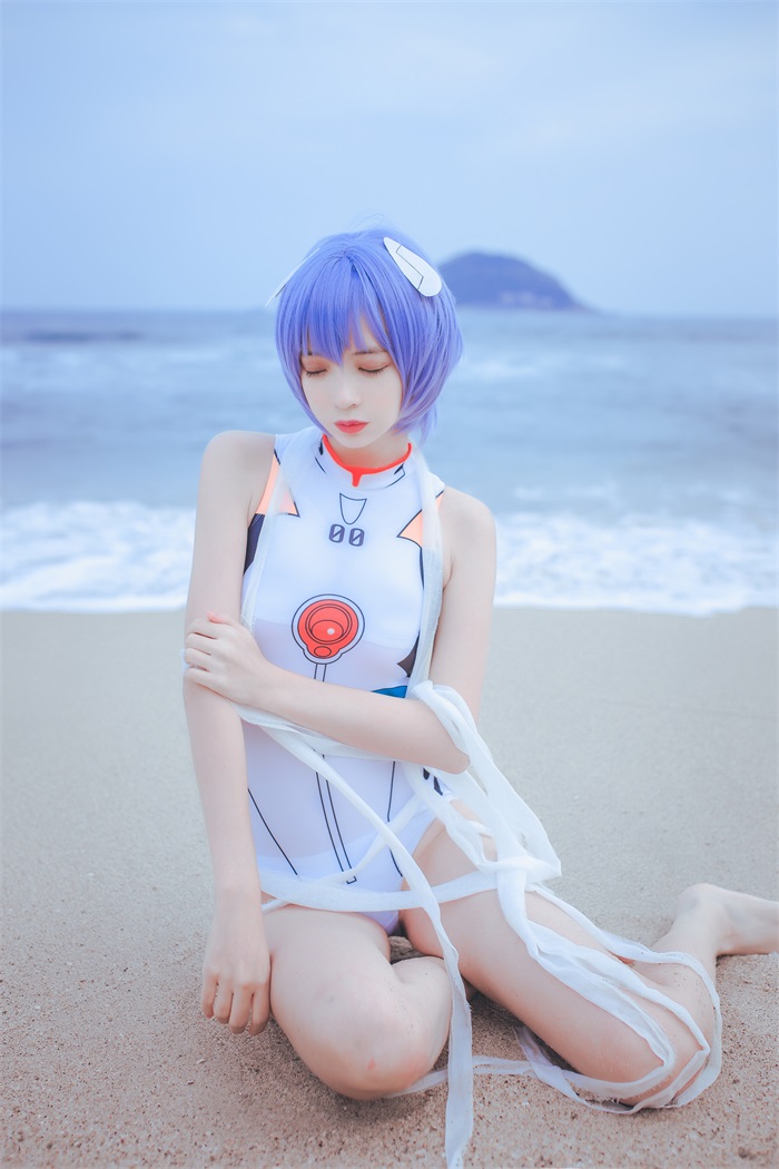 网荭Coser@疯猫ss – 清新 绫波丽 [37P/228MB]插图2