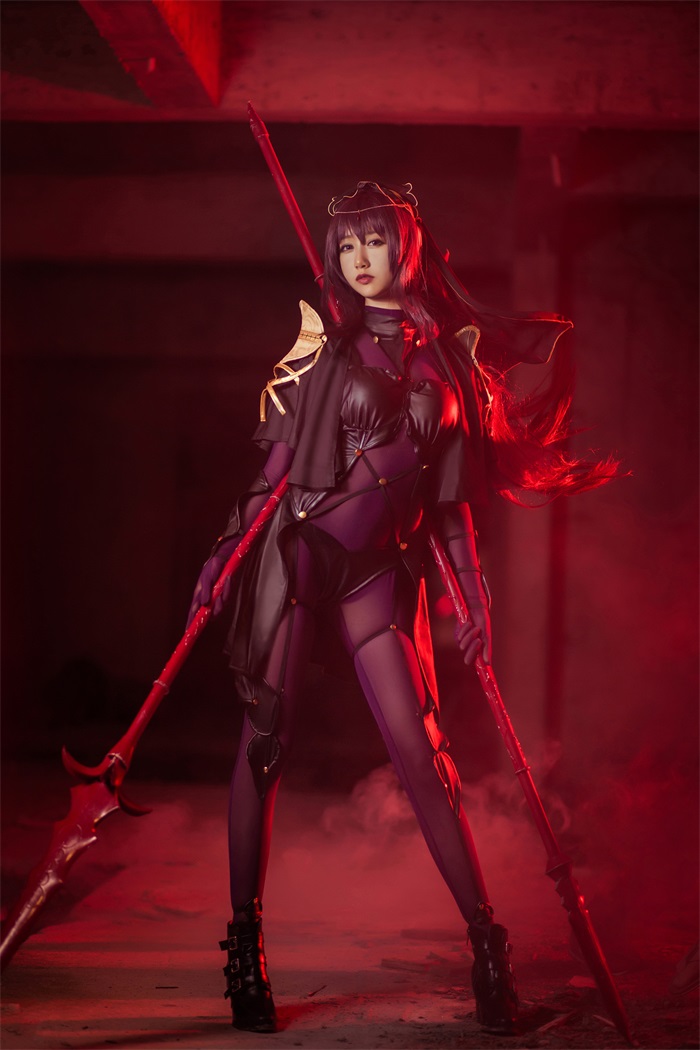 网荭Coser@木绵绵OwO – 斯卡哈 [17P/60MB]插图1